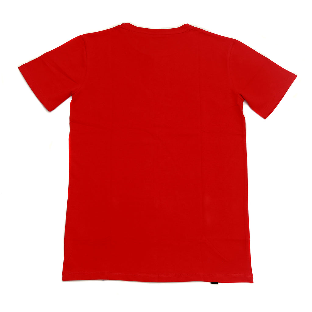 Sion crew neck pocket t-shirt in red