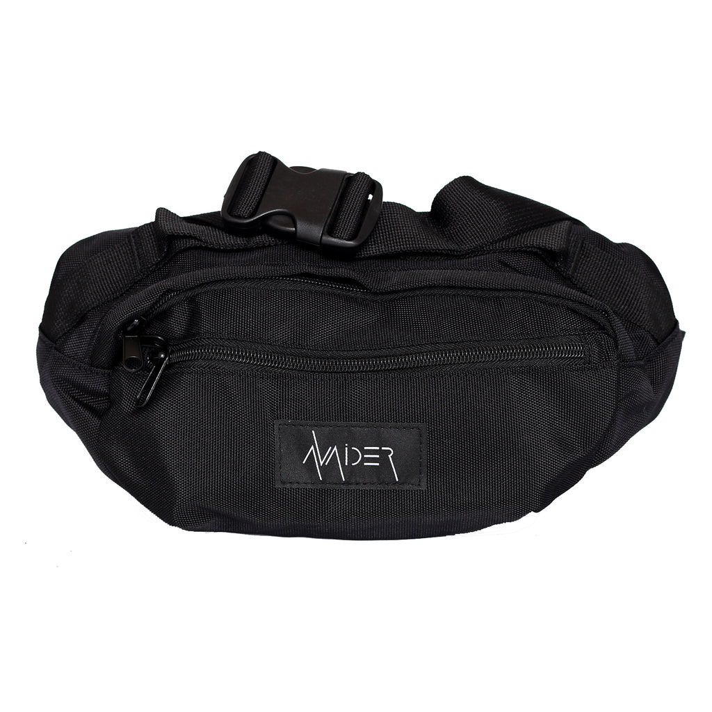 Westie cross body bum bag in black